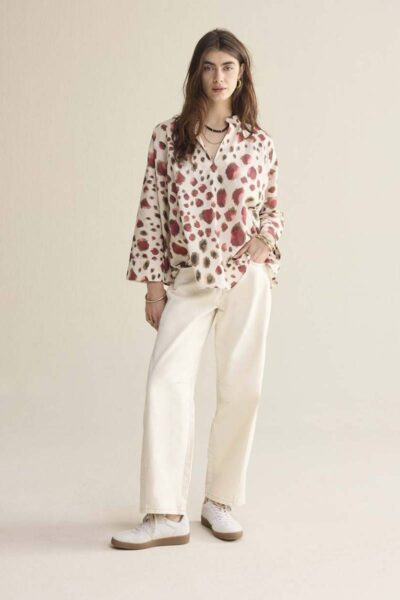 Cocoon pant heritage twill ivory Summum