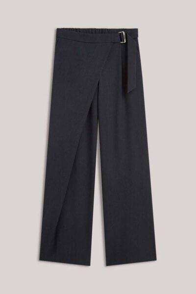 Trousers pinstripe small midnight blue Summum