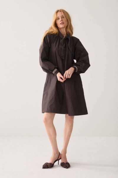 Dress taft light dark chocolate Summum