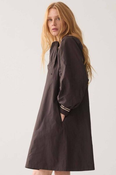 Dress taft light dark chocolate Summum