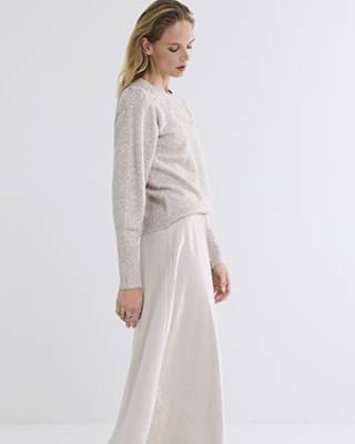 Skirt shimmer heavy cashmere Summum