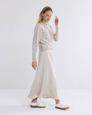 Skirt shimmer heavy cashmere Summum