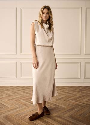 Skirt shimmer heavy cashmere Summum