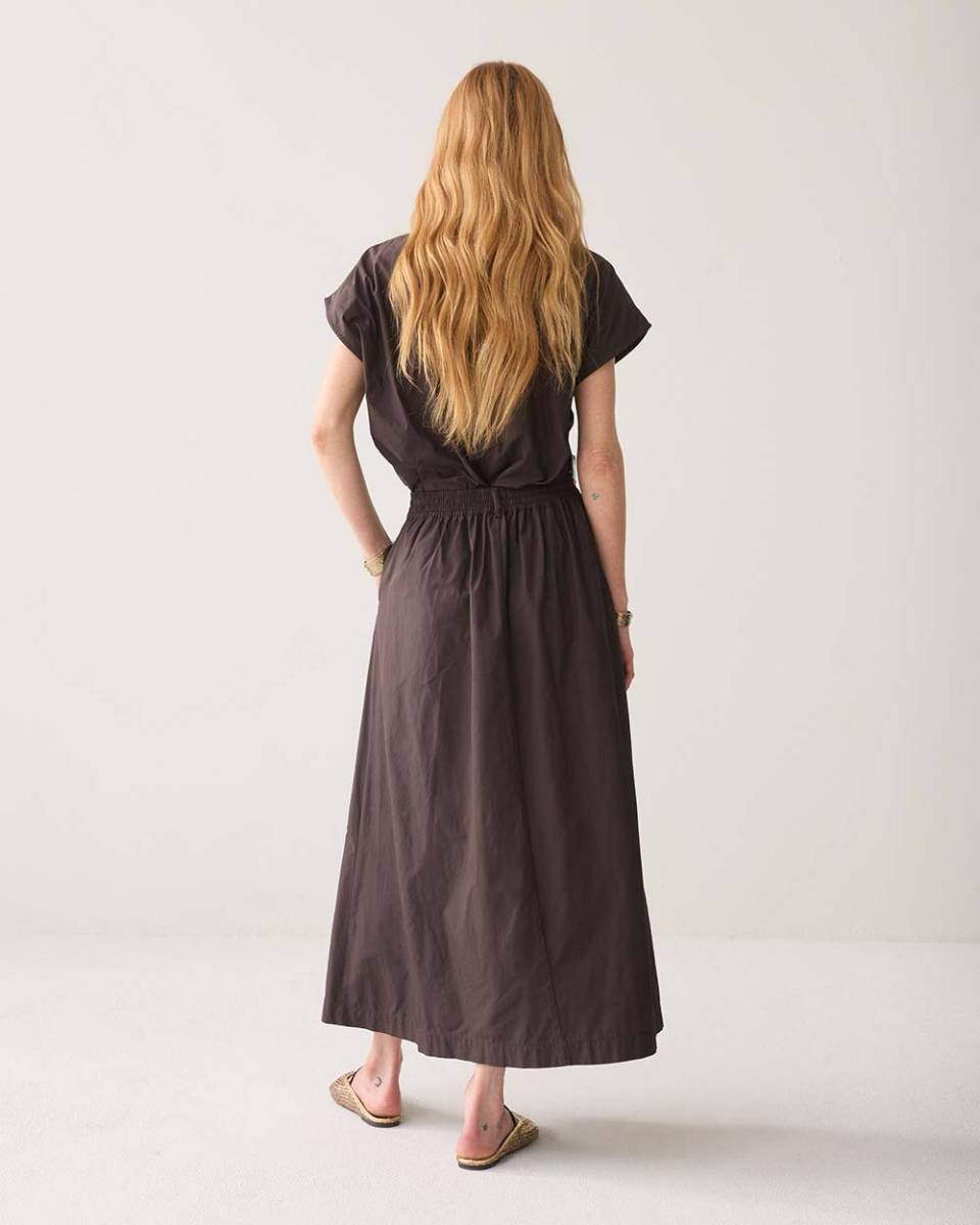 Skirt taft light dark chocolate Summum - Afbeelding 3