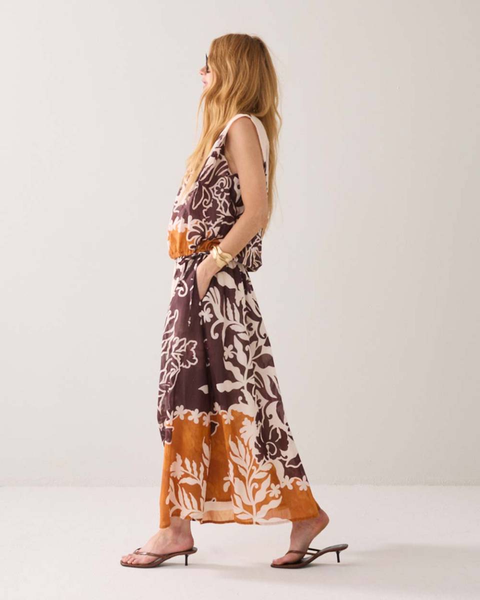 Skirt border print double multicolour Summum - Afbeelding 2