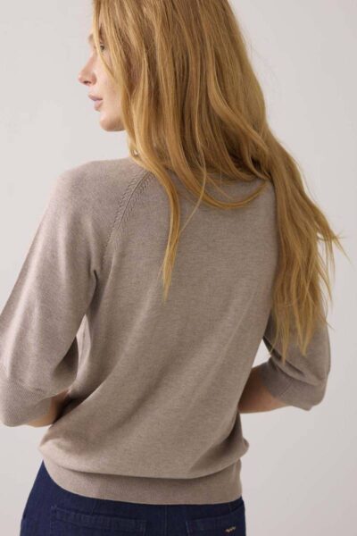 Short sleeve sweater funghi Summum
