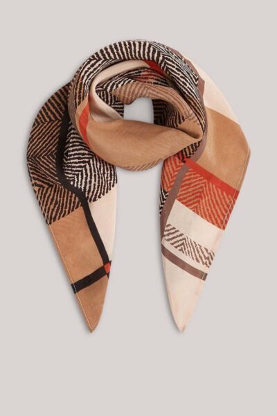 Scarf satin multicolour Summum