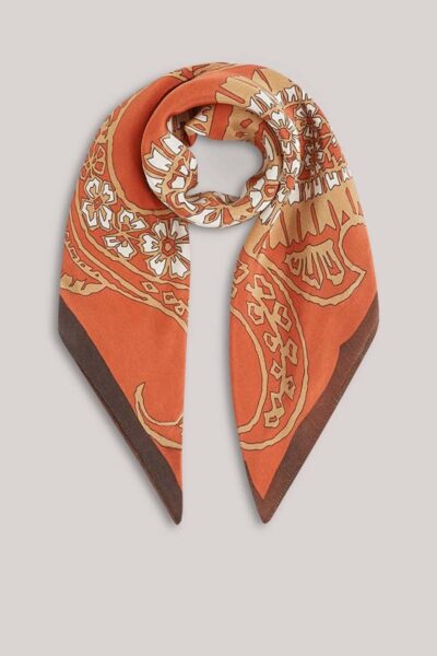 Scarf satin multicolour Summum