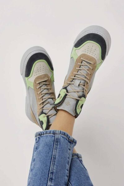 Hightop sneaker fog Summum Woman