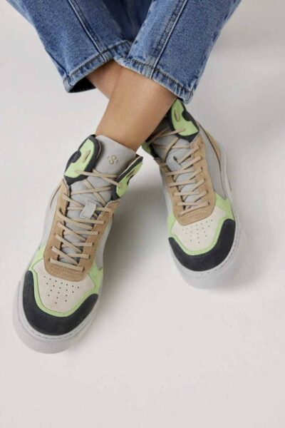 Hightop sneaker fog Summum Woman