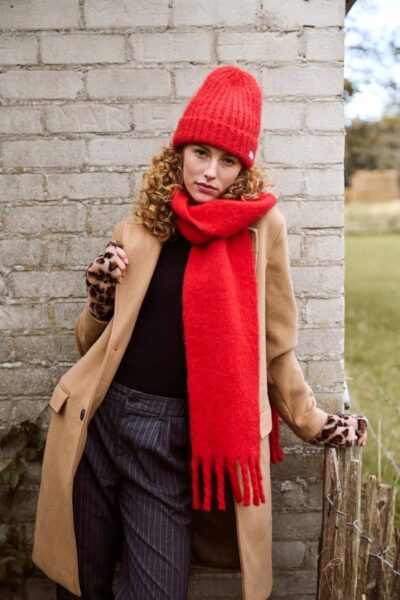 Keridda scarf red Barts Amsterdam