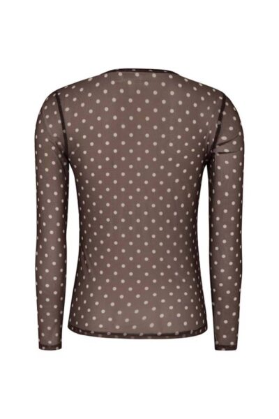 Drew dot ls top brown ground TOODAY