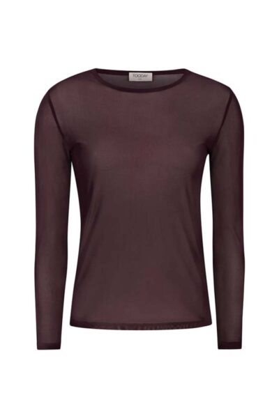 Drew solid ls top bordeaux TOODAY