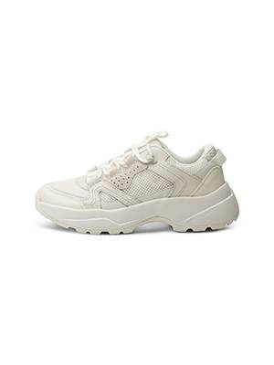 Sif reflective leather blanc Woden