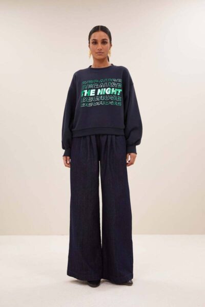 Bibi nights sweater midnight By-Bar Amsterdam