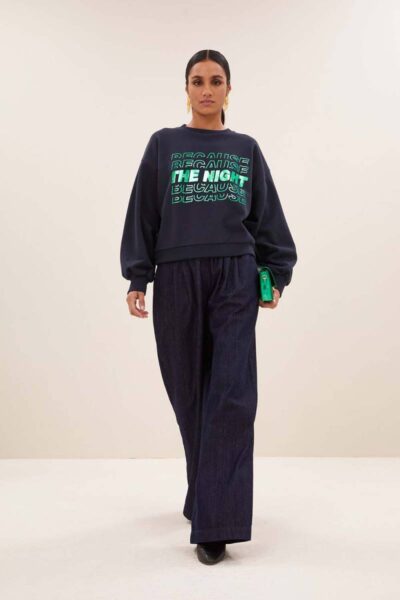 Bibi nights sweater midnight By-Bar Amsterdam