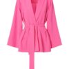 Relaxed jacket carmine rose Zenggi - Afbeelding 3