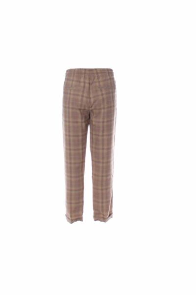 Claartje check pants sand-green Aimee the Label