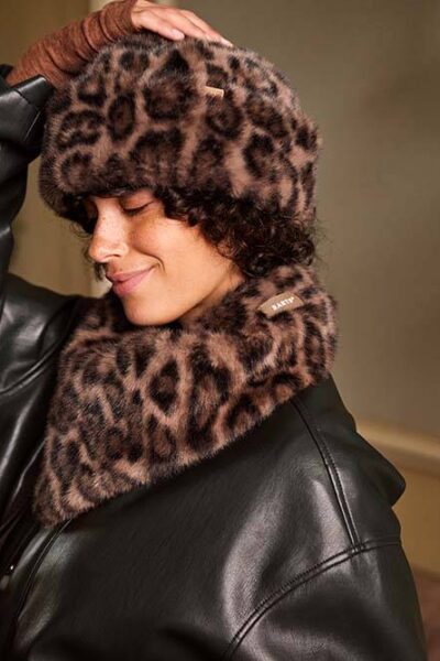 Cherrbush Hat print brown Barts Amsterdam