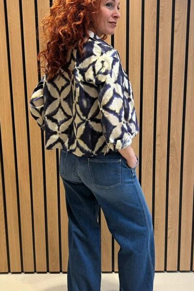 Alek mid blue denim splinted Cambio