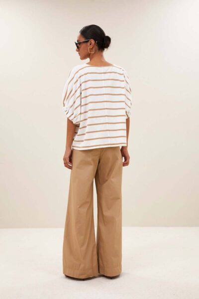 Merle heavy flame stripe top By-Bar Amsterdam