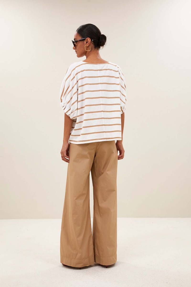 Merle heavy flame stripe top By-Bar Amsterdam - Afbeelding 4