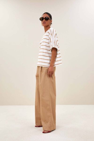 Merle heavy flame stripe top By-Bar Amsterdam