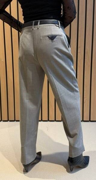 Nicole crop tall pant beige mel. Haute L’Amitie