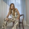Elisa halter top bone Co'Couture