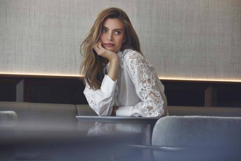 Kawa embroidery shirt white Co'Couture