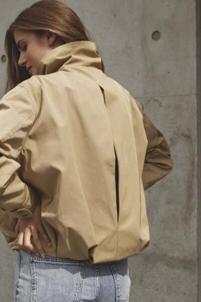 Francis balloon jacket sand Co’Couture