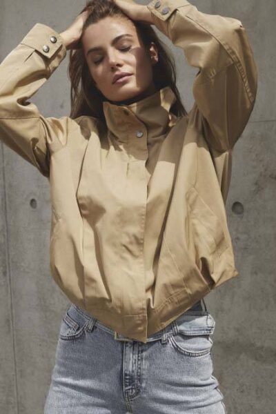 Francis balloon jacket sand Co’Couture