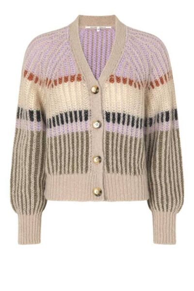 Rosanna knit cardigan pastel lilac Second Female