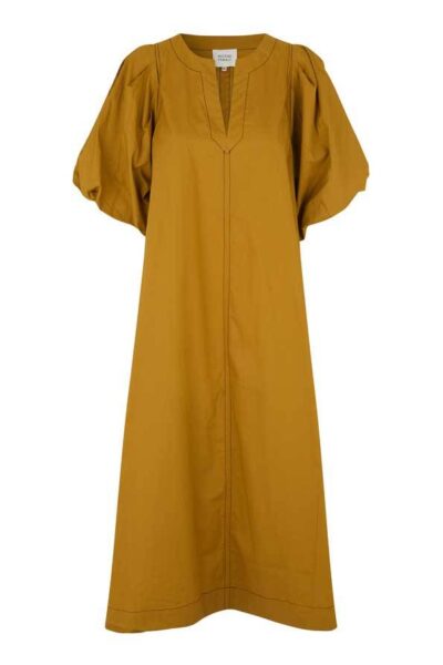 Larkin maxi dress golden brown Second Female