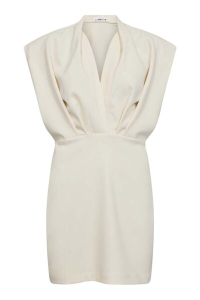L’egance crop drape dress pearl Haute L’Amitie