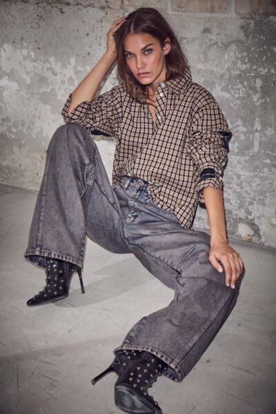 Dessert check smock shirt Haute L’Amitie