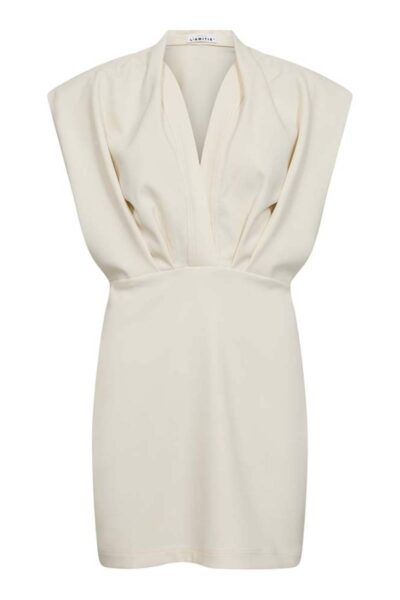 L’egance crop drape dress pearl Haute L’Amitie