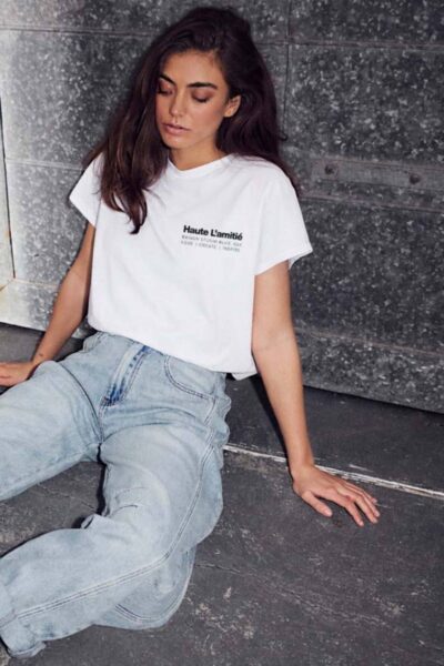 Noma NS balloon tee white Haute L’Amitie