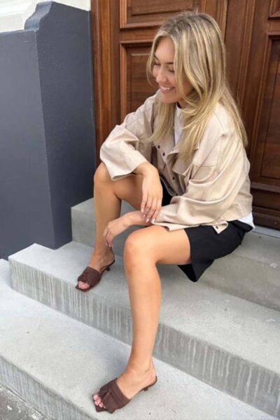 You be one sandals chocolate Copenhagen Shoes