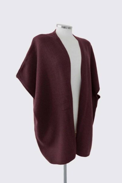 Cosy cardigan burgundy Sjaalmania