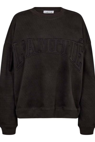 L’Amitie application sweat d-grey Haute L’Amitie