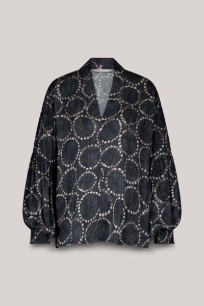 Top all over print midnight blue Summum