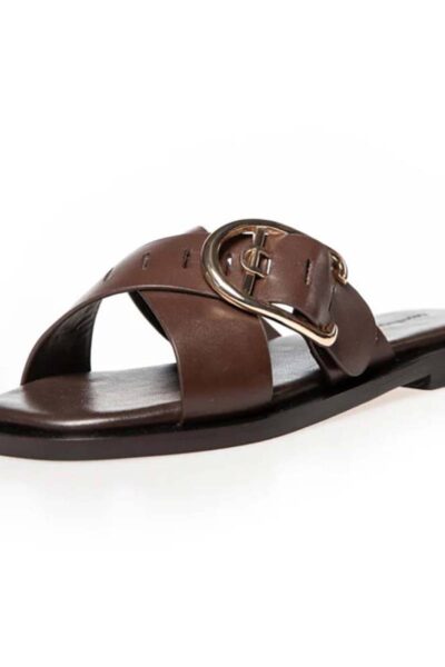 Vibes X me sandals dark brown Copenhagen Shoes