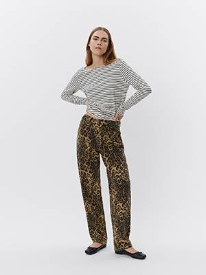 Leopard jeans Sofie Schnoor