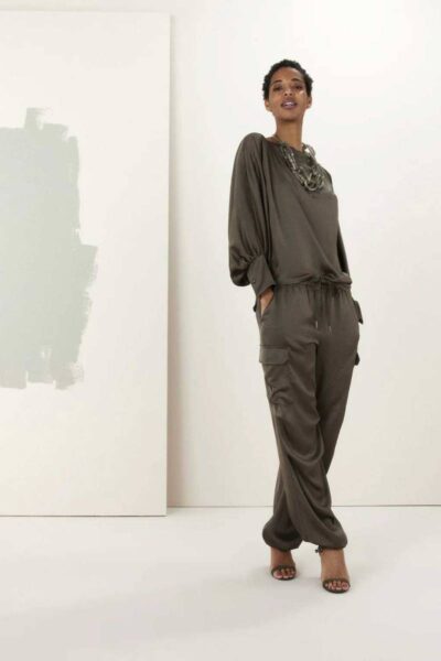 Summum Silky Touch Top, Dark Clay