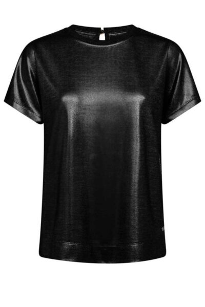 Nivola foil tee black Mos Mosh