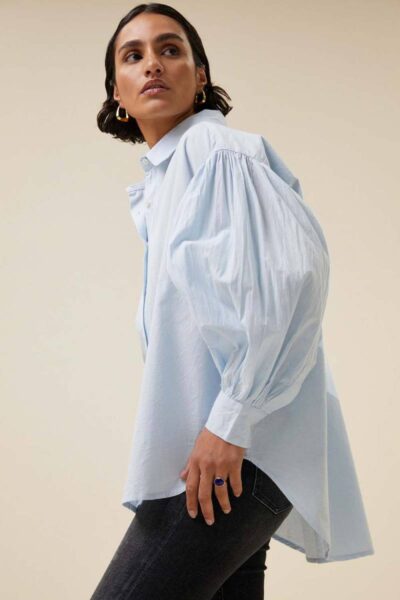 Sarah chambray blouse By-Bar Amsterdam