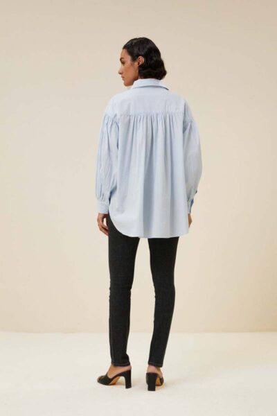 Sarah chambray blouse By-Bar Amsterdam