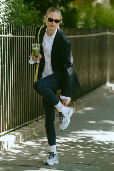 The Mercer legging navy