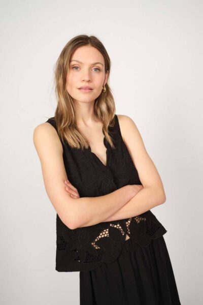 Daima brodie top black Mos Mosh